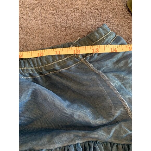 Vintage Partner Please Malco Modes Petticoat Blue Crinoline Square Dance Skirt - Picture 4 of 9